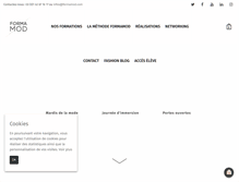 Tablet Screenshot of formamod.com